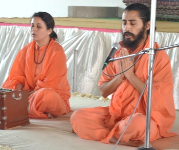 Katak Sankranti Sabha Swamiji and Sadhviji
